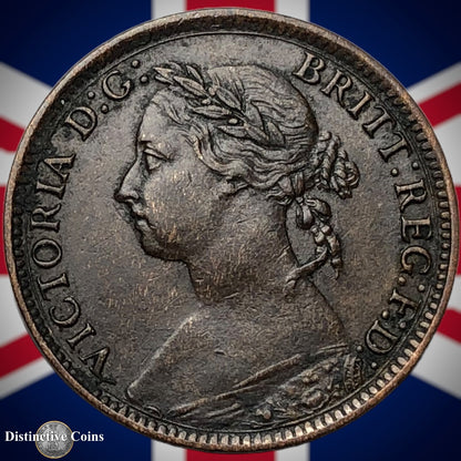 Great Britain 1887 Farthing 1/4d GB4248