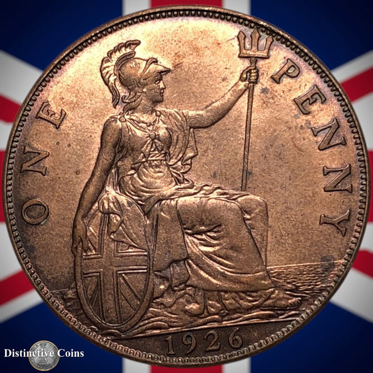 Great Britain 1926 Penny 1d GB7033