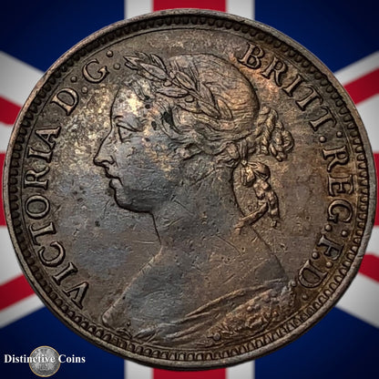 Great Britain 1881 H Farthing 1/4d GB4016