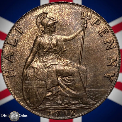 Great Britain 1912 Half Penny 1/2d GB5846