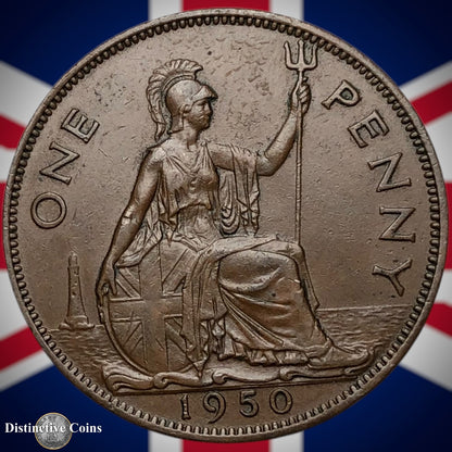 Great Britain 1950 Penny 1d GB7303