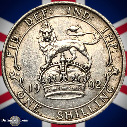 Great Britain 1902 British One Shilling GB0756