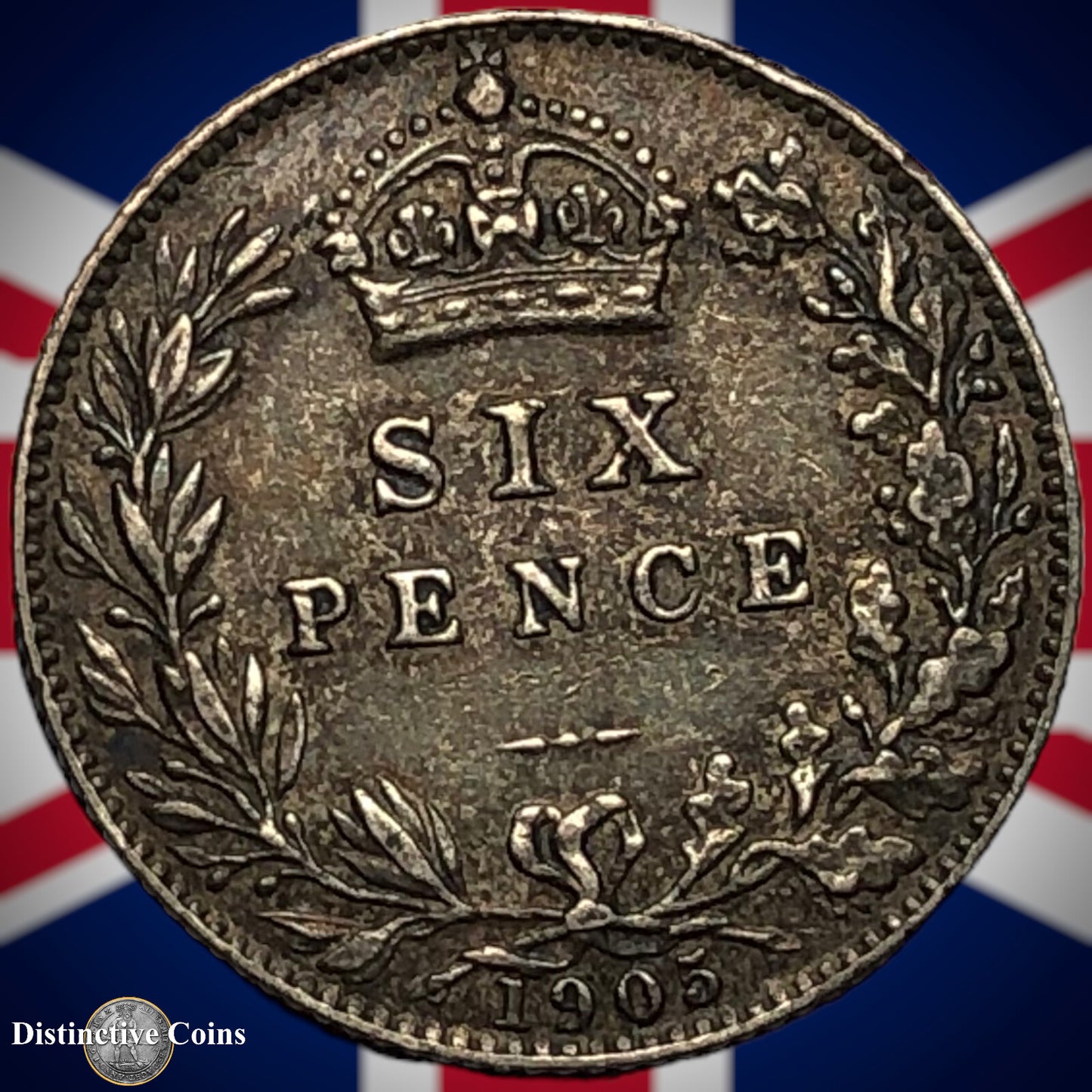 Great Britain 1905 Six Pence GB1522