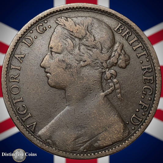 Great Britain 1876 H Penny 1d GB6375