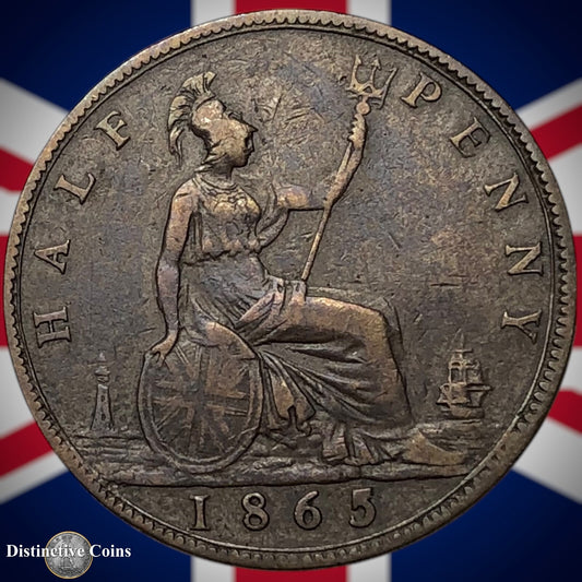 Great Britain 1865/3 Half Penny 1/2d GB5478