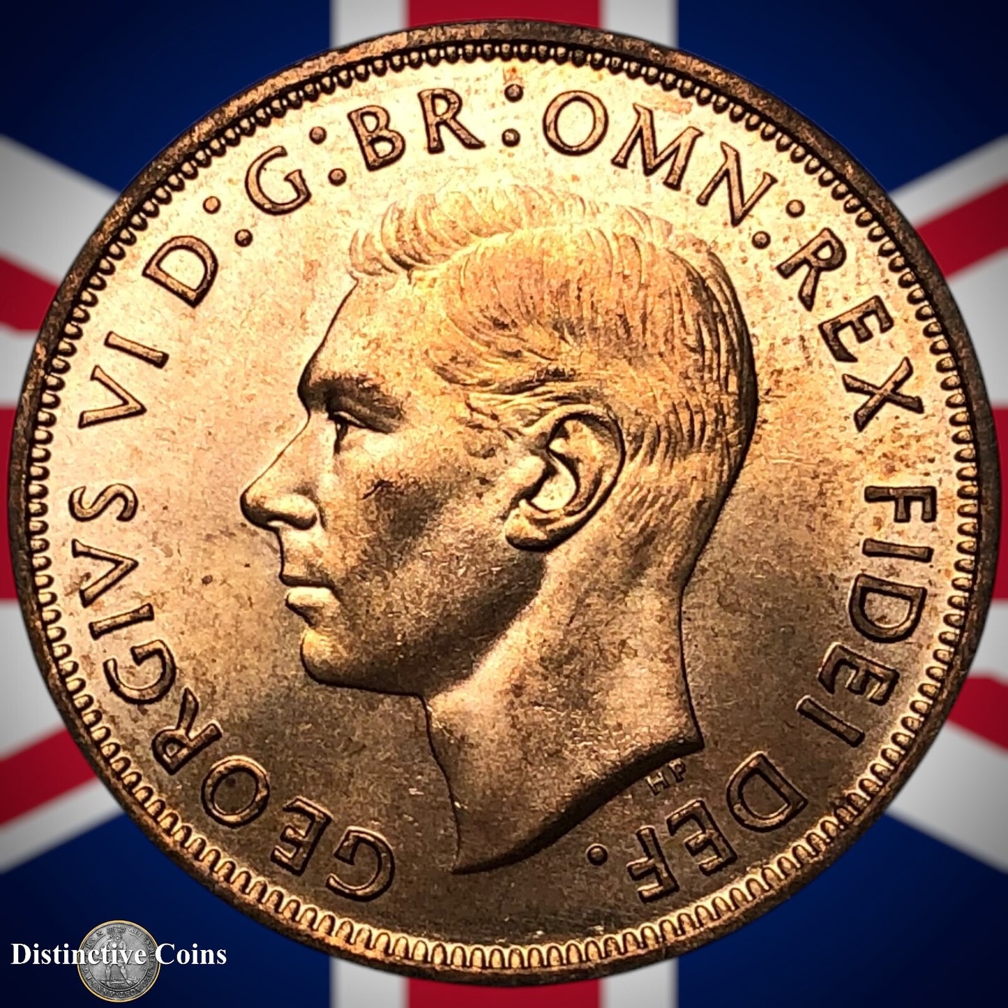 Great Britain 1951 Penny 1d GB7343