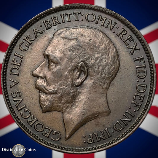 Great Britain 1923 Half Penny 1/2d GB5901