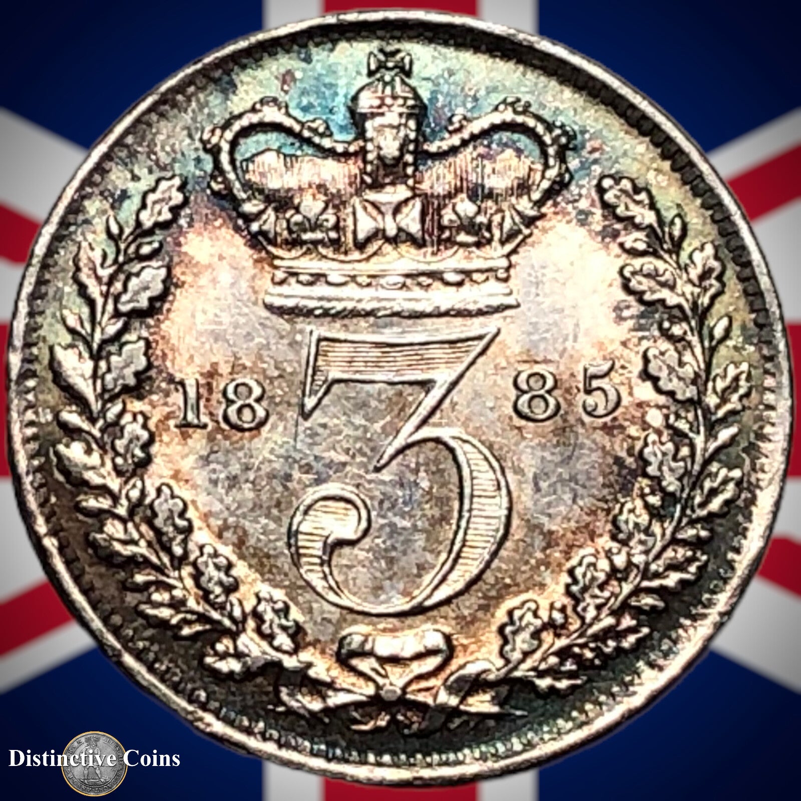Great Britain 1885 Three Pence GB1948