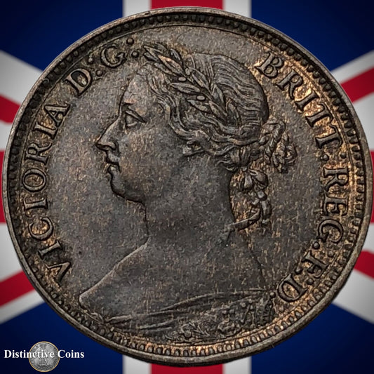 Great Britain 1884 Farthing 1/4d GB4125