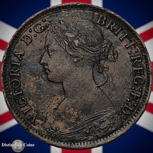 Great Britain 1867 Farthing 1/4d GB3605