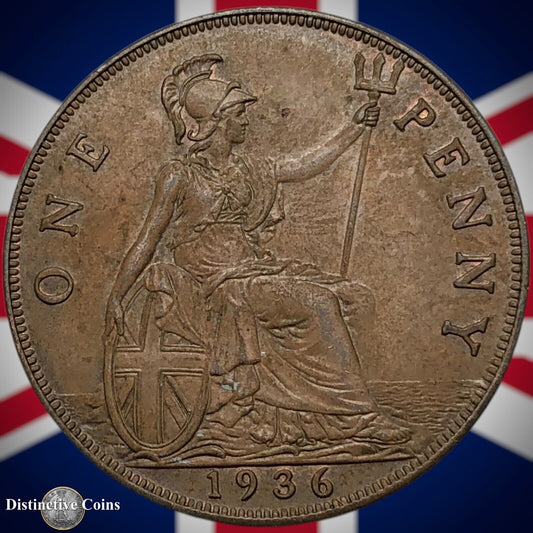 Great Britain 1936 Penny 1d GB7182