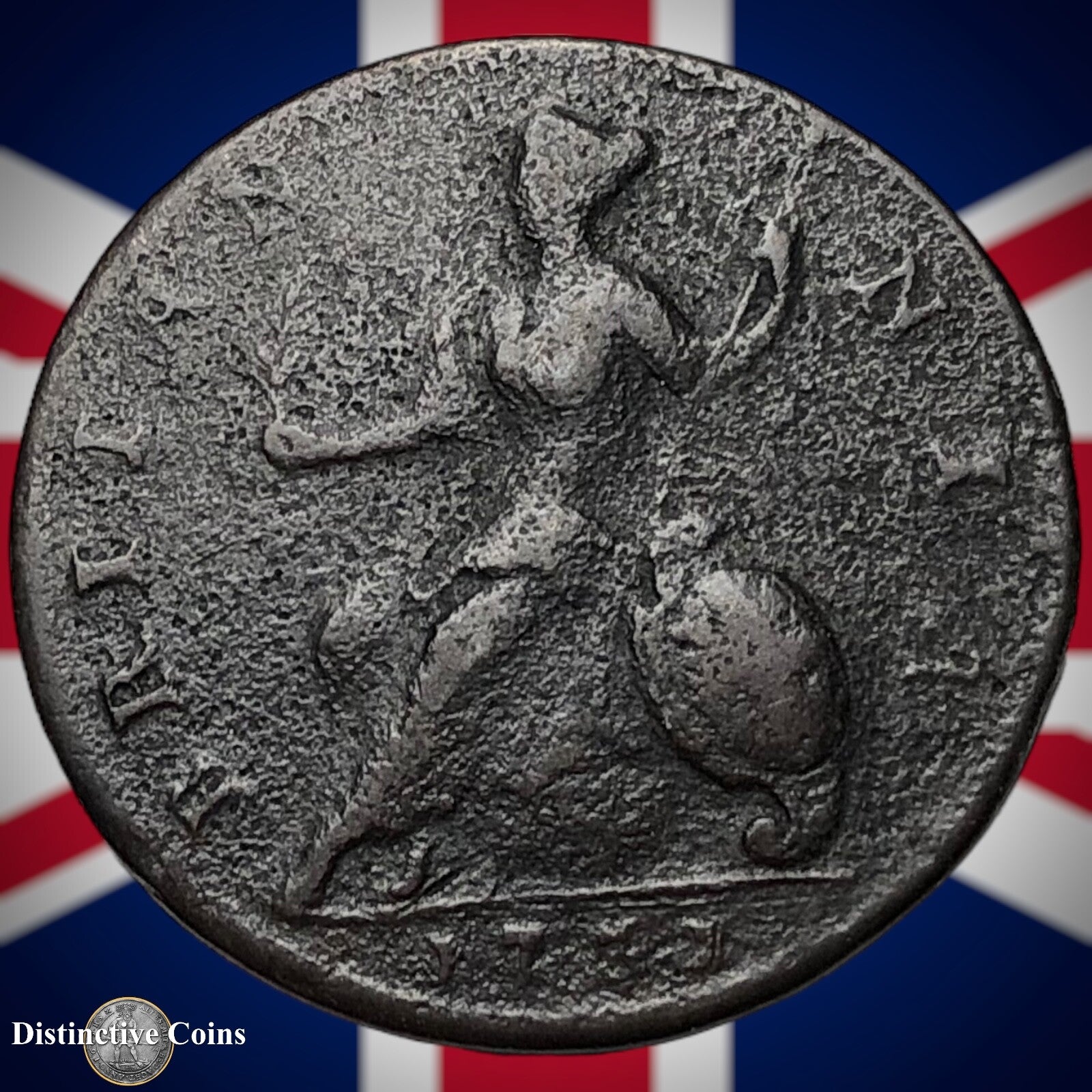 Great Britain 1731 Half Penny 1/2d GB5040