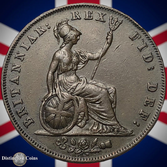 Great Britain 1826 Half Penny 1/2d GB5204