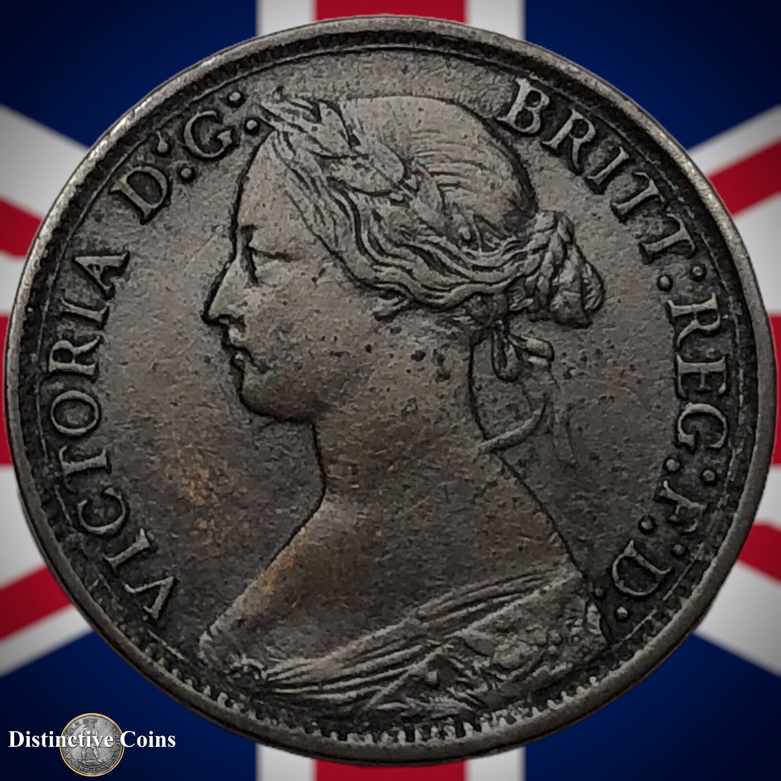 Great Britain 1866 Farthing 1/4d GB3565