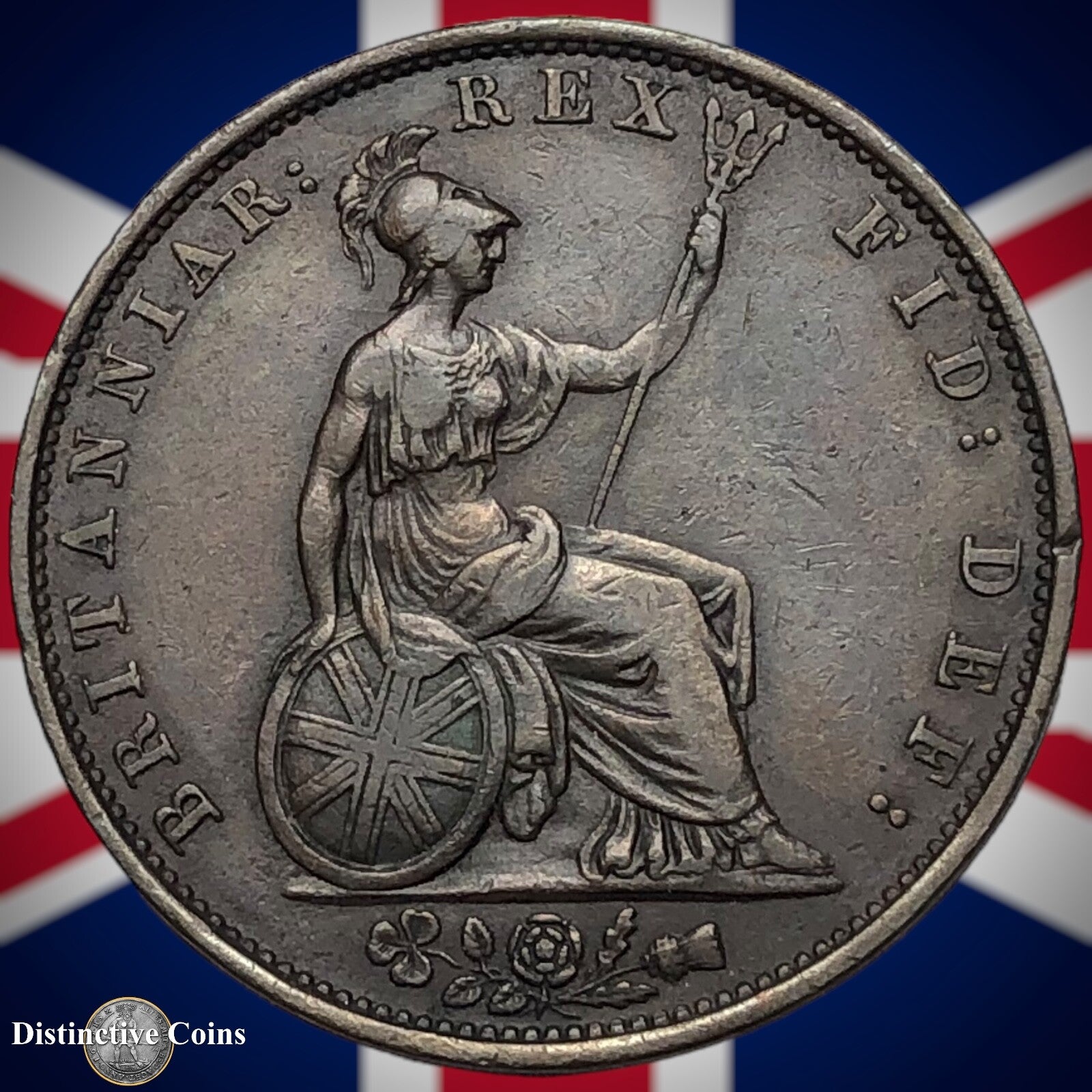 Great Britain 1831 Half Penny 1/2d GB5226