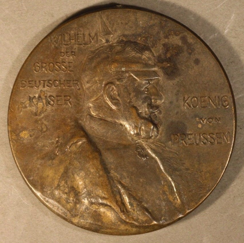1897 Germany Kaiser Wilhelm Prussia Centenary Medallion c