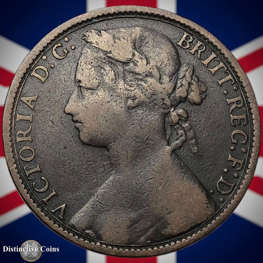 Great Britain 1876 H Penny 1d GB6373