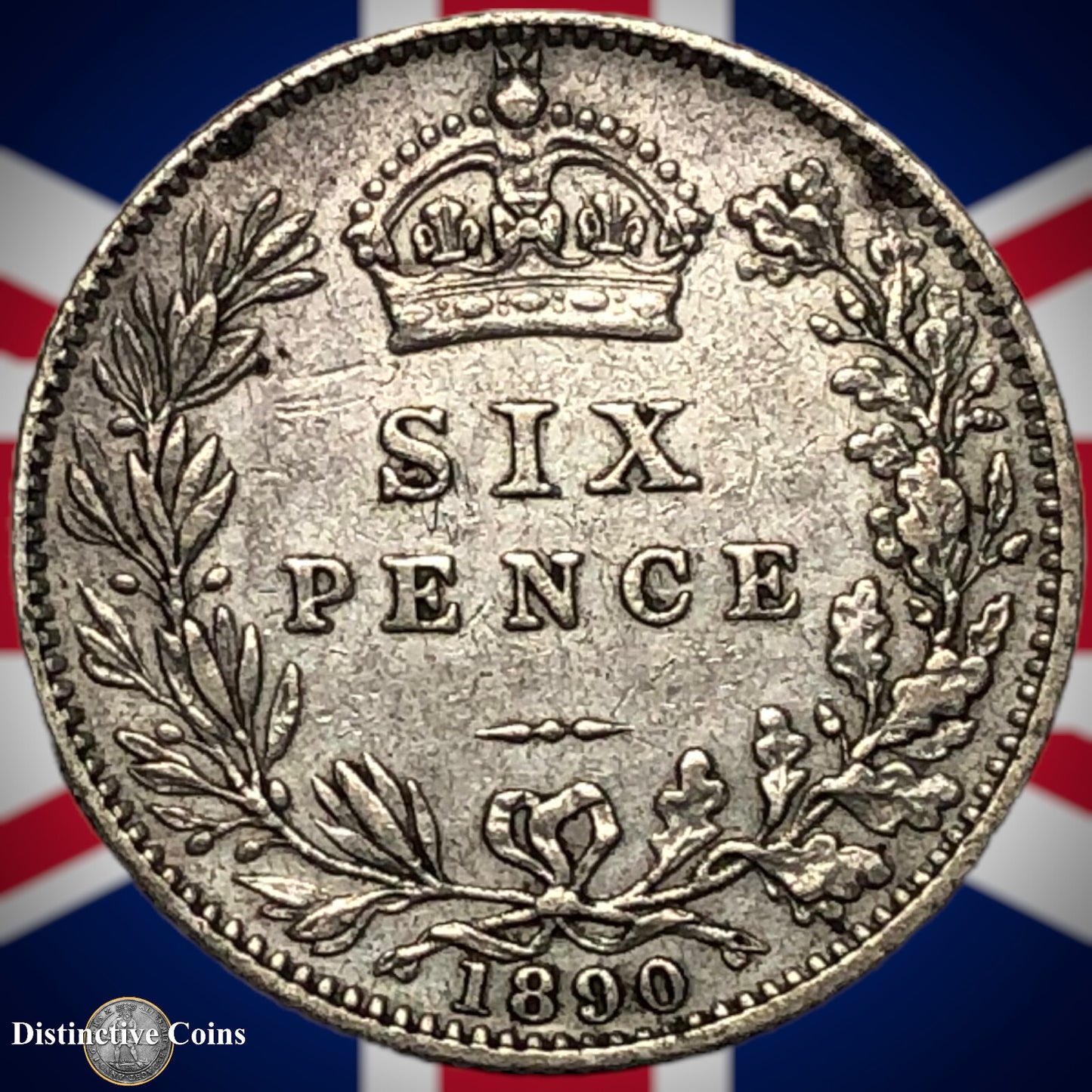 Great Britain 1890 Six Pence GB2743