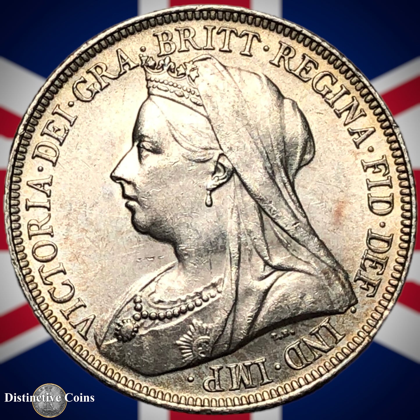 Great Britain 1897 British One Shilling GB0673