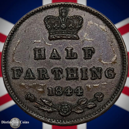 Great Britain 1844 Half Farthing 1/2 Penny GB3080