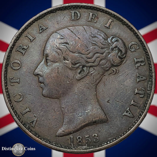 Great Britain 1853 Half Penny 1/2d GB5245