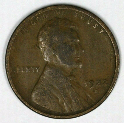 US 1922 D Lincoln Wheat Penny  A2776