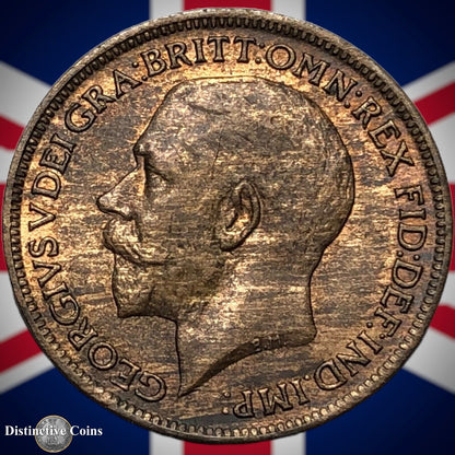 Great Britain 1919 Farthing 1/4d GB4720