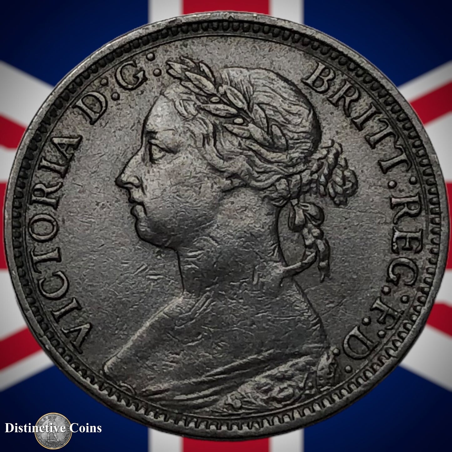 Great Britain 1882 H Farthing 1/4d GB4030