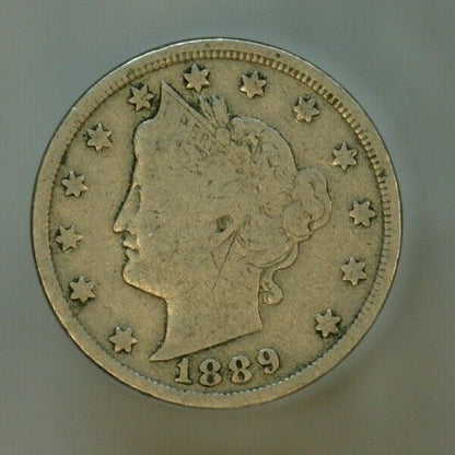 1889 Liberty Nickel United States U114