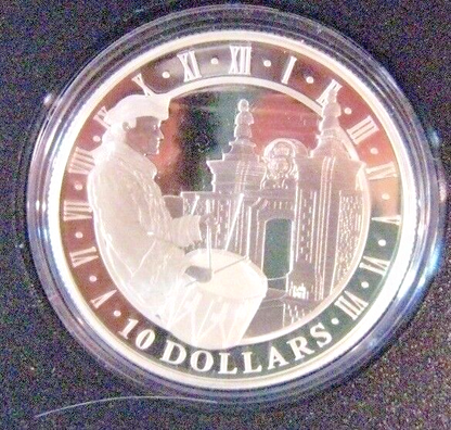 2005 & 06 (2)Canada $10 Veterans & Louisbourg Pf Sil.