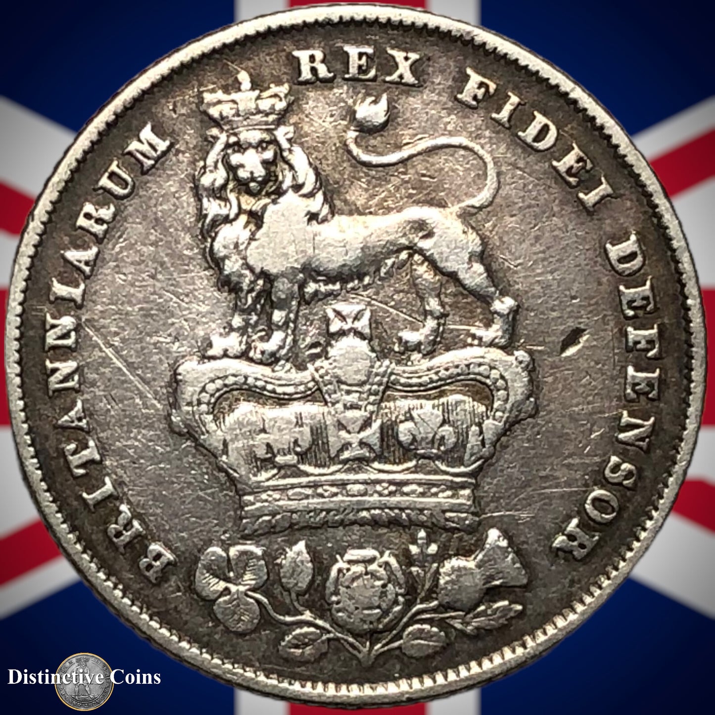 Great Britain 1826 British One Shilling GB0089