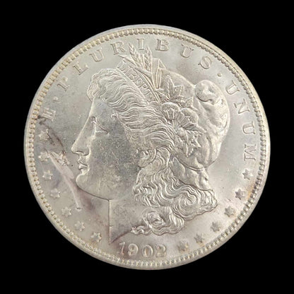 US 1902 O Morgan Dollar Lamination Error  A3377