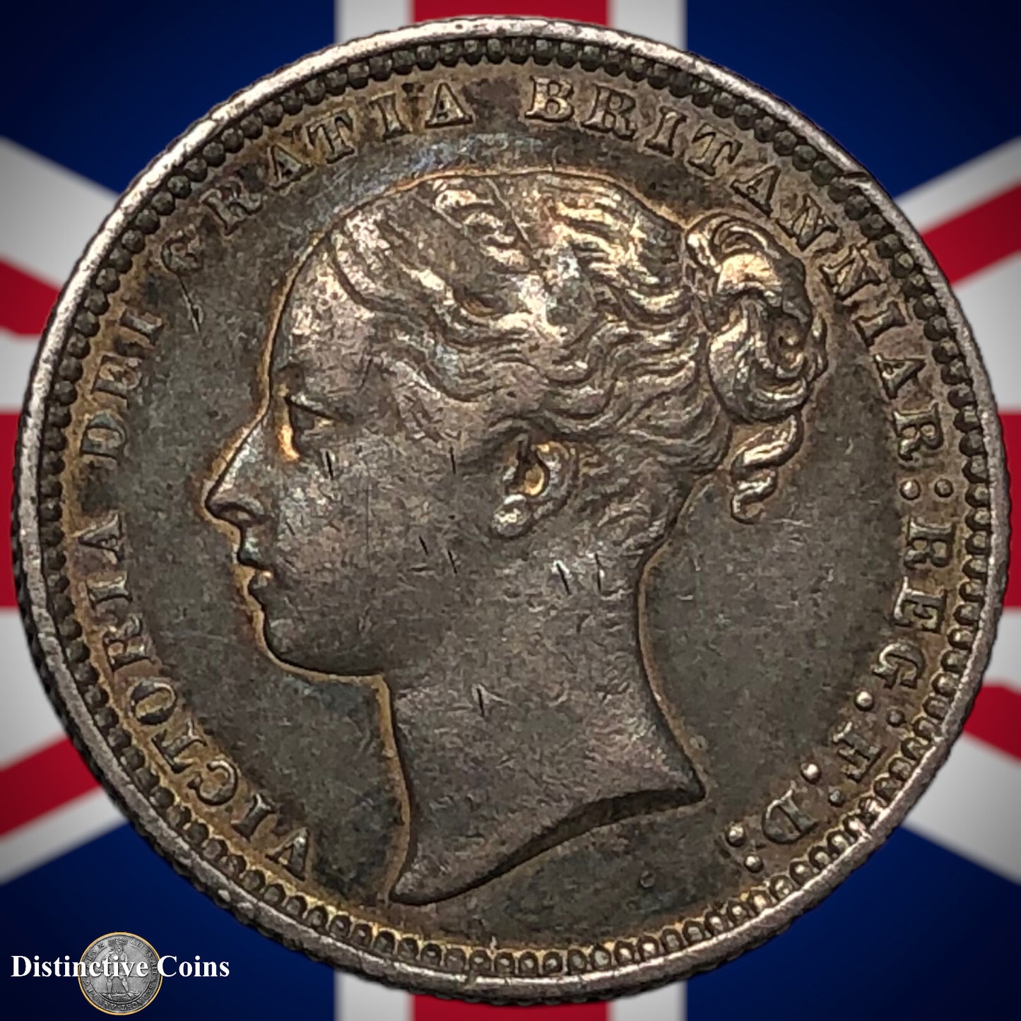 Great Britain 1871 British One Shilling GB0318