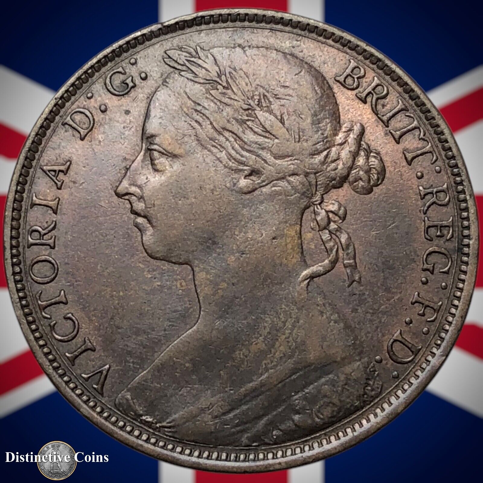 Great Britain 1887 Penny 1d GB6463