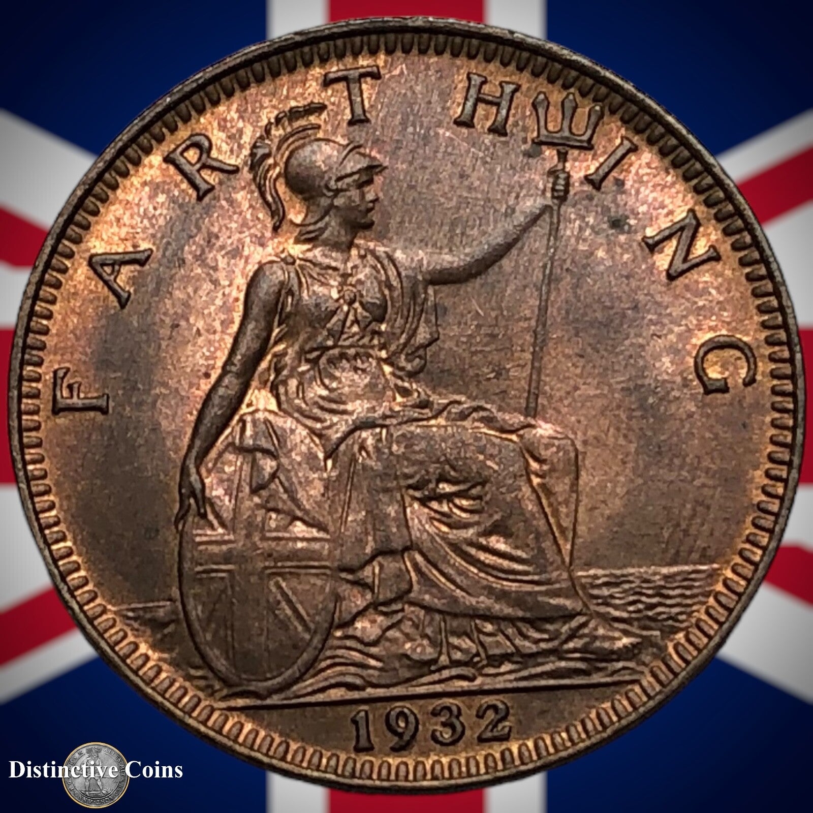 Great Britain 1932 Farthing 1/4d GB4929