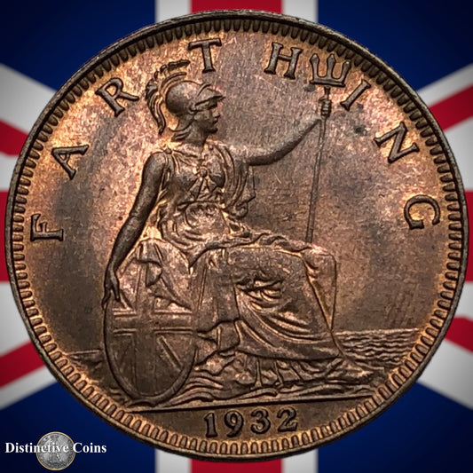 Great Britain 1932 Farthing 1/4d GB4929