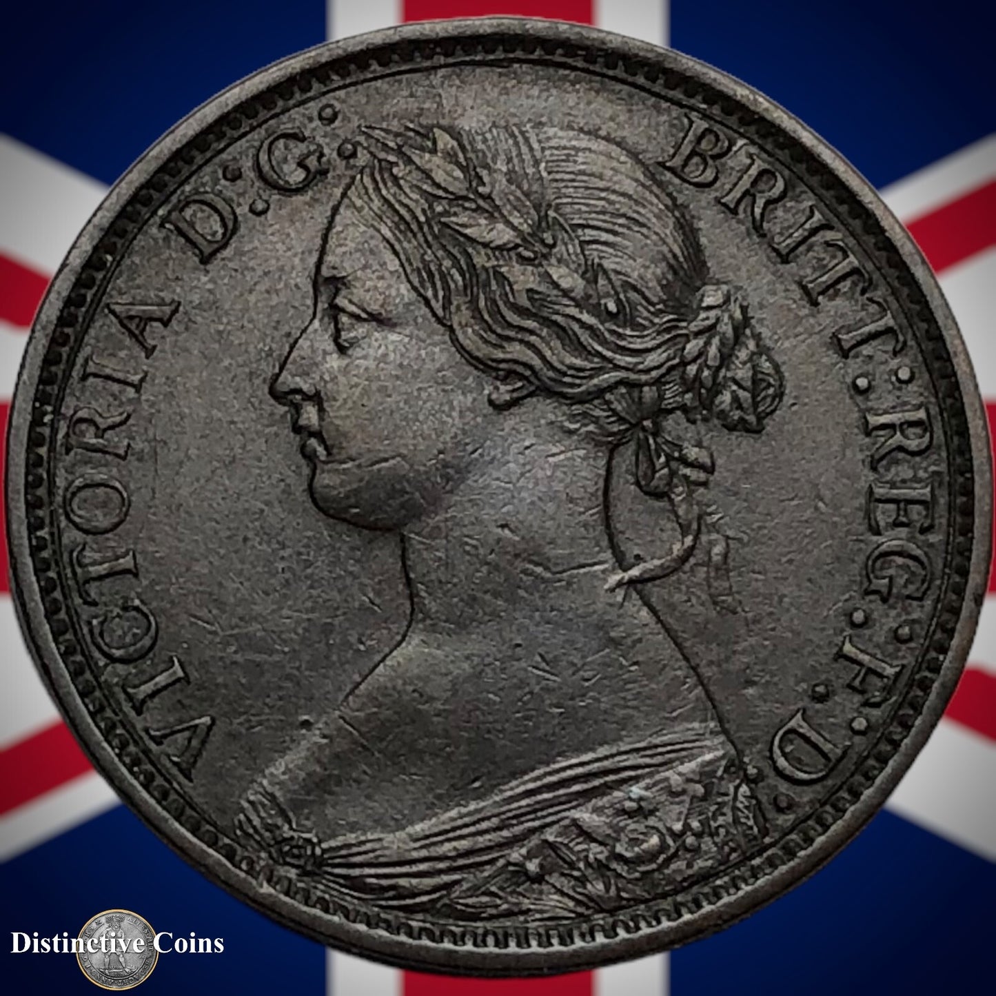 Great Britain 1862 Farthing 1/4d GB3498