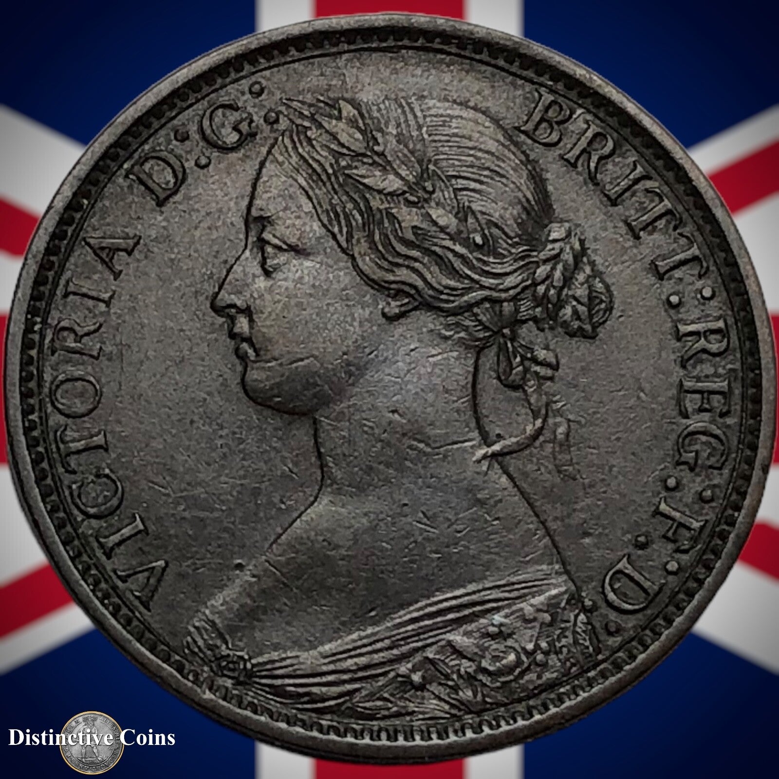 Great Britain 1862 Farthing 1/4d GB3498