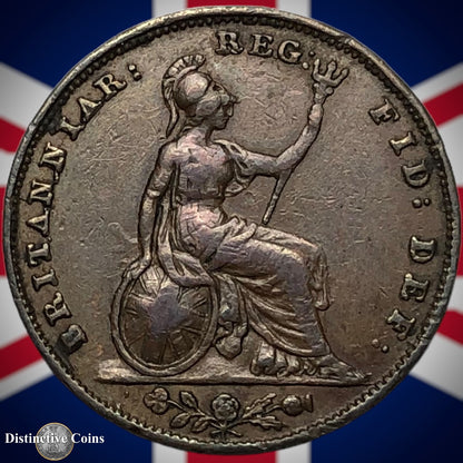 Great Britain 1847 Farthing 1/4d GB3421