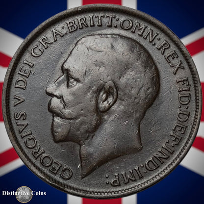 Great Britain 1912 H Penny 1d GB6791