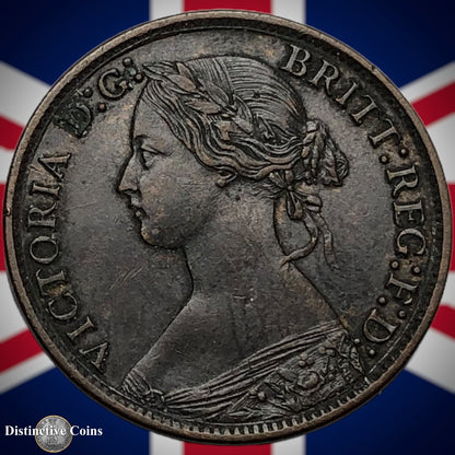 Great Britain 1865 Farthing 1/4d GB3520