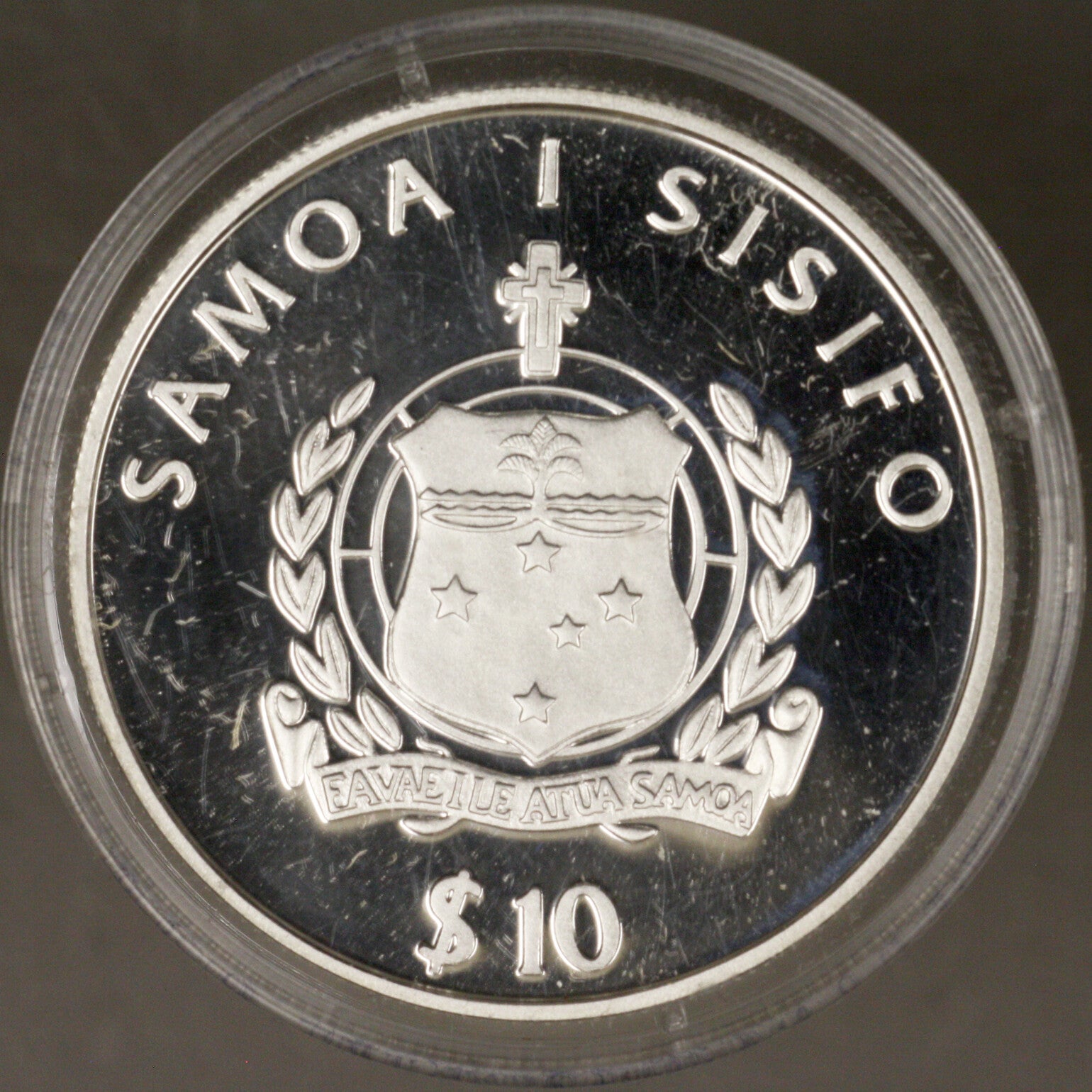 Samoa 2003 10 Tala Olympic Diver Proof