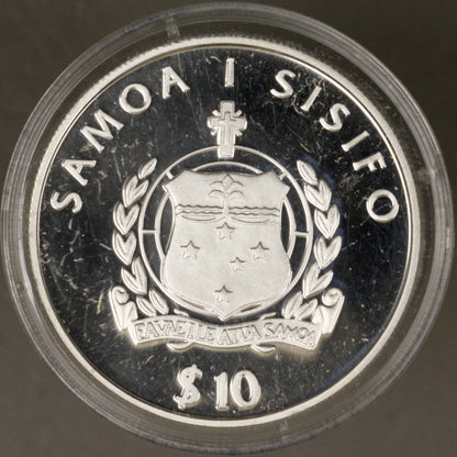 Samoa 2003 10 Tala Olympic Diver Proof
