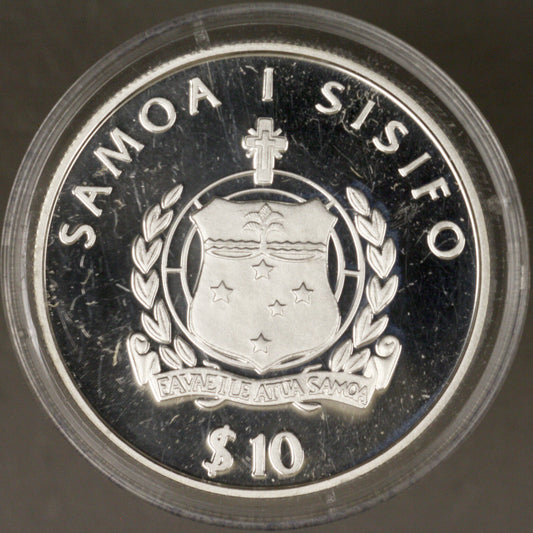 Samoa 2003 10 Tala Olympic Diver Proof
