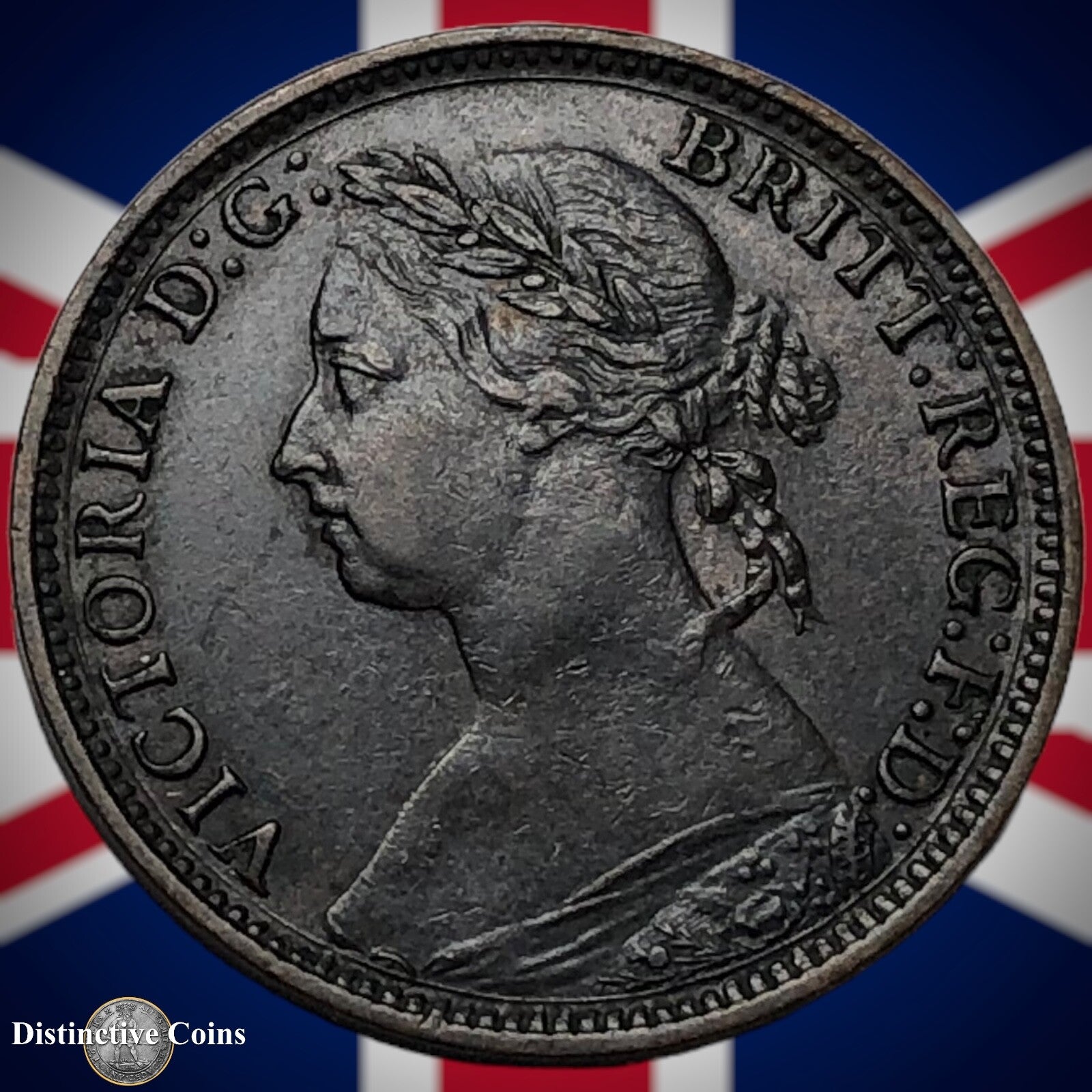 Great Britain 1882 H Farthing 1/4d GB4036