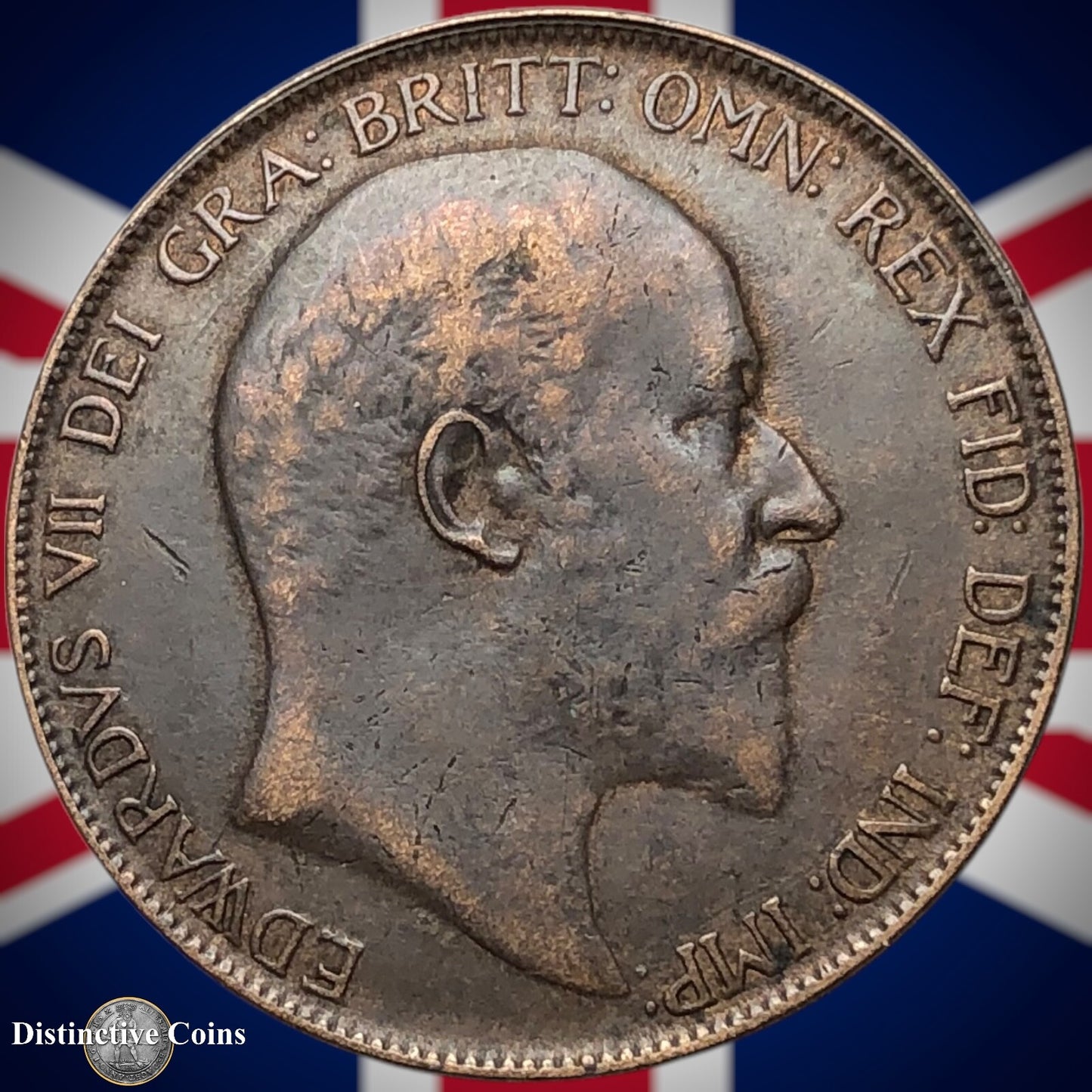 Great Britain 1907 Penny 1d GB6686