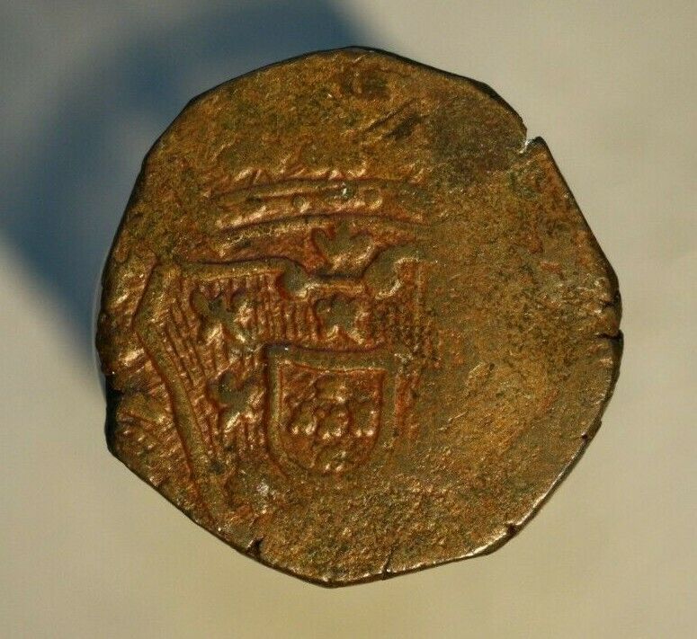 Portuguese India GOA ND 20 Reis Crude VF  A584