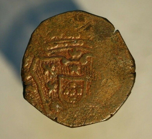 Portuguese India GOA ND 20 Reis Crude VF  A584