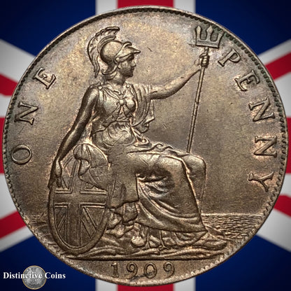 Great Britain 1909 Penny 1d GB6714