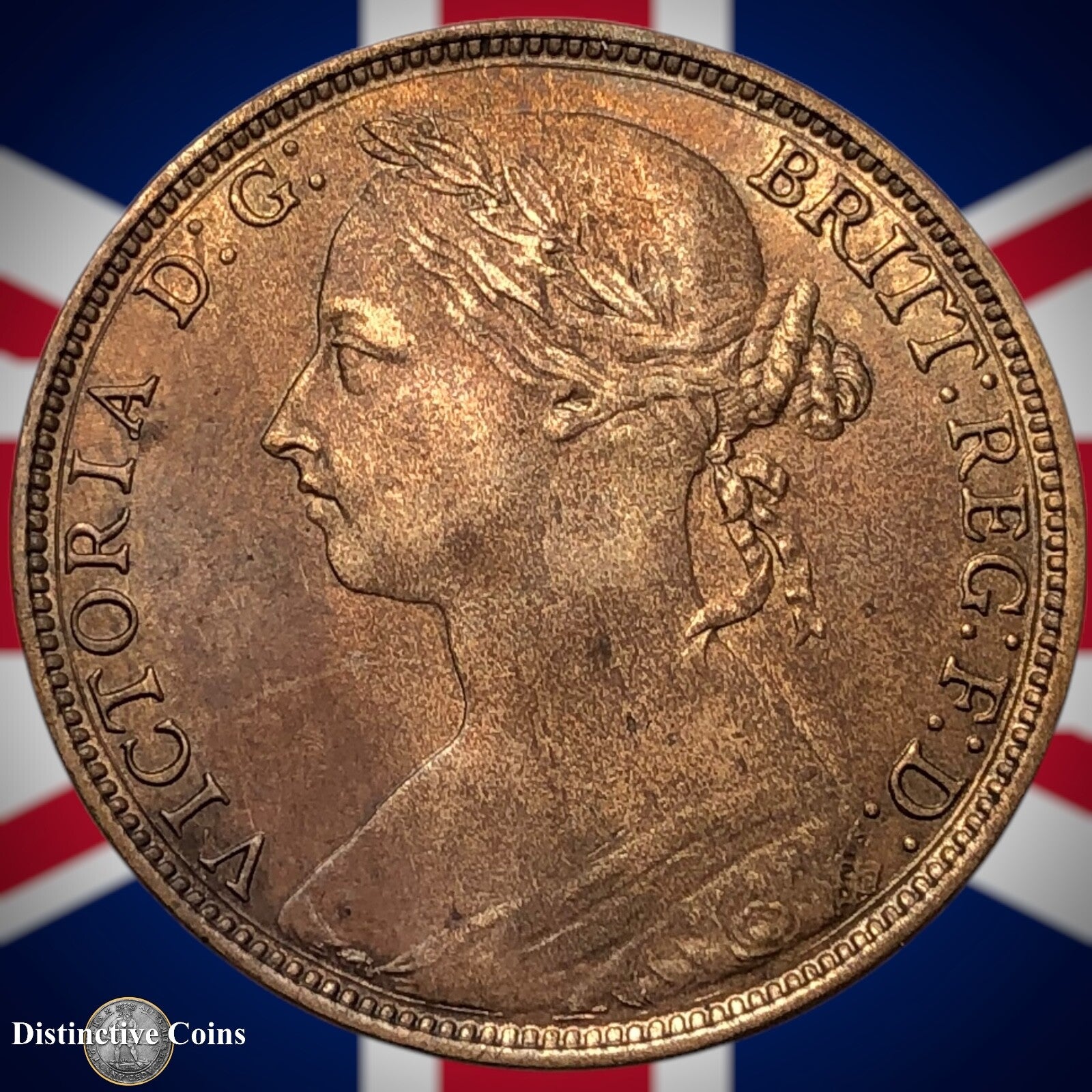 Great Britain 1885 Penny 1d GB6455